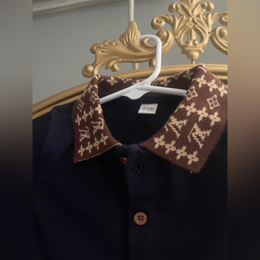 inspired baby boy romper